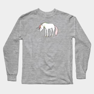 rainbow unicorn Long Sleeve T-Shirt